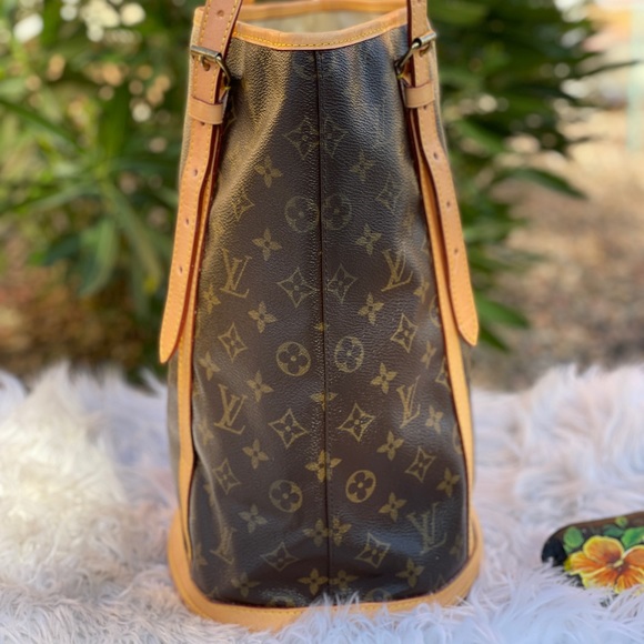 💝Louis Vuitton Vachetta 💝Authentic Bucket Bag - Picture 4 of 14